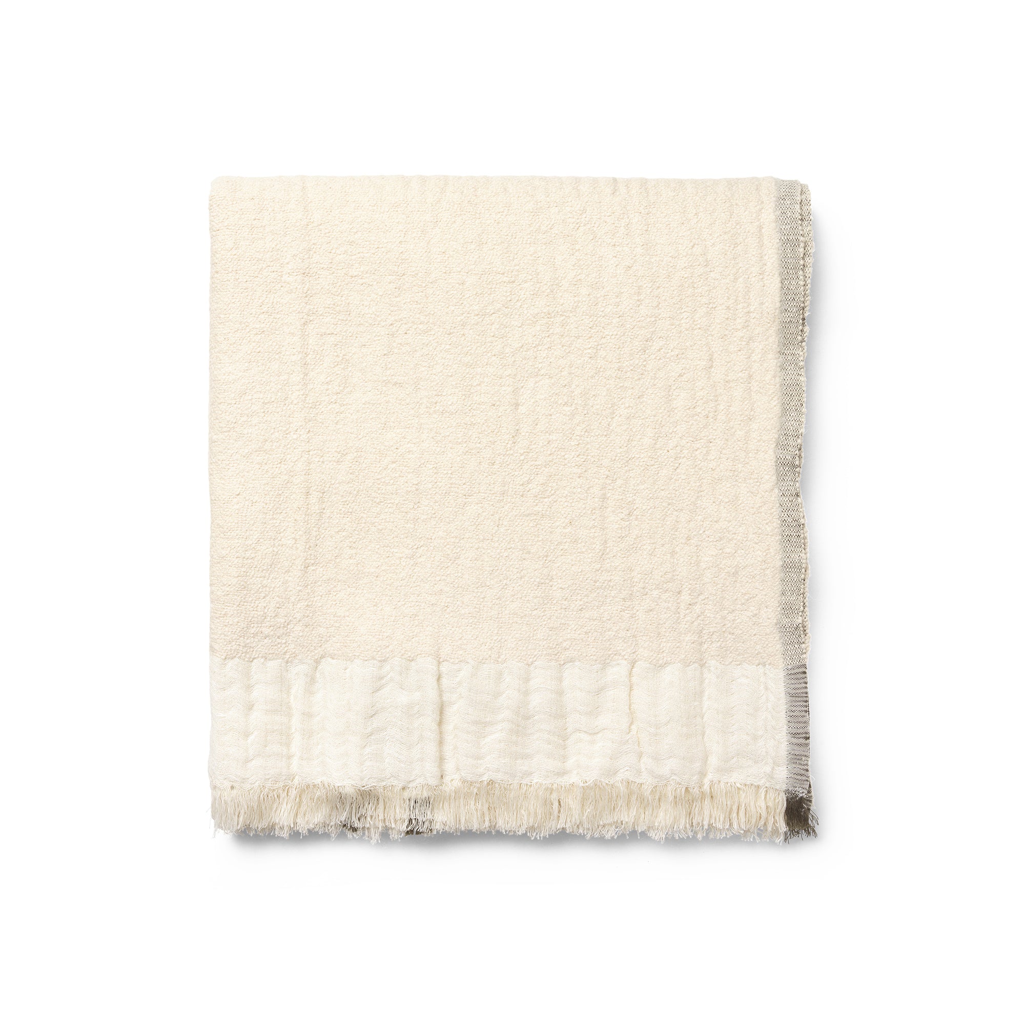 Ferm Living - Weaver Tagesdecke | weiß