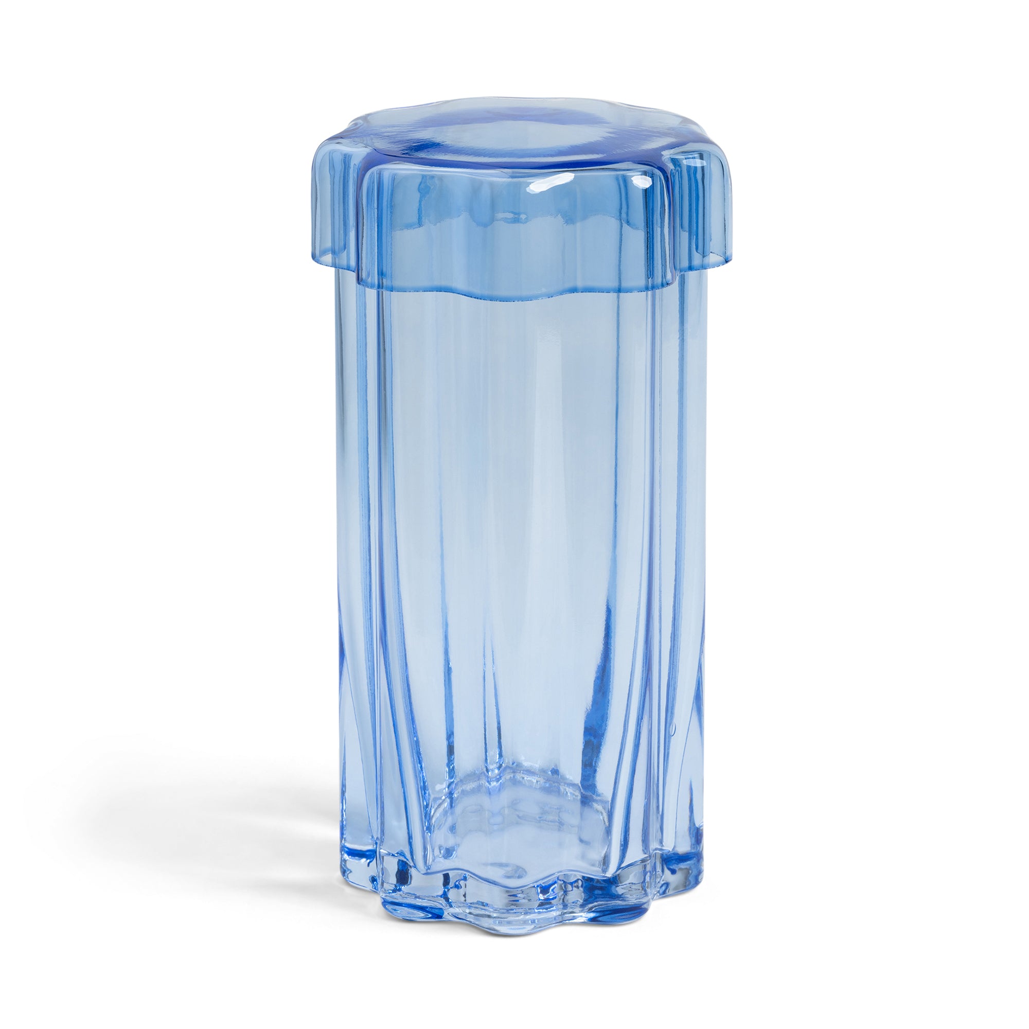 &amp;klevering - Astral Vorratsglas mit Deckel | blau
