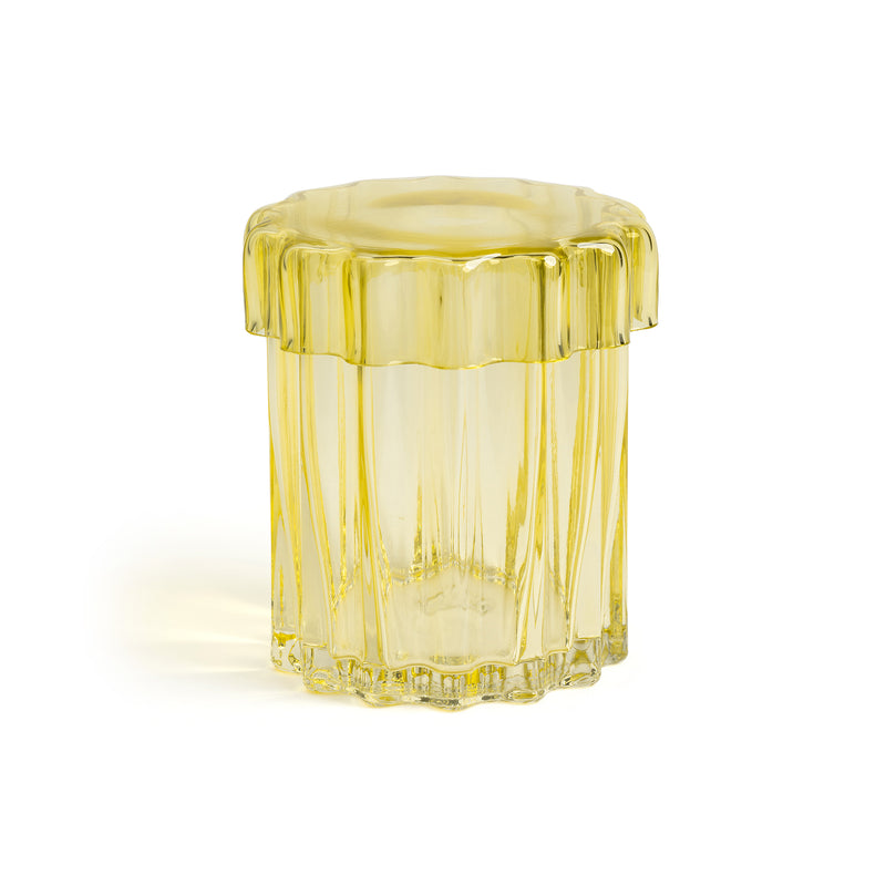 &amp;klevering - Astral Vorratsglas mit Deckel | gelb