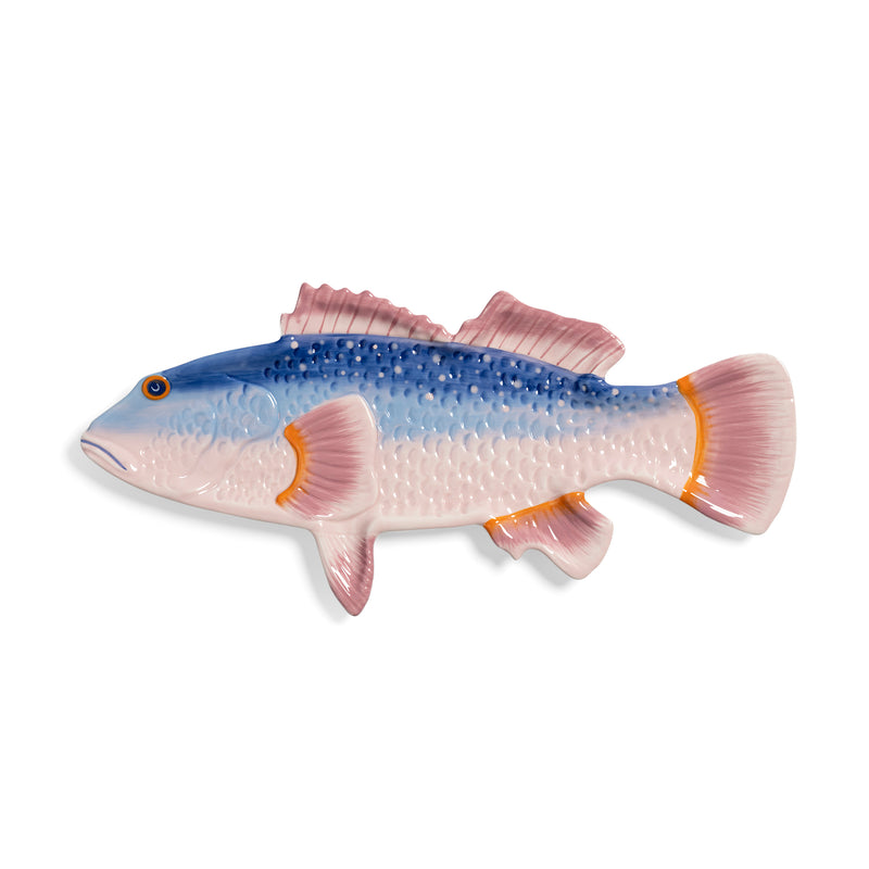 &amp;klevering - Fish Servierplatte | perch