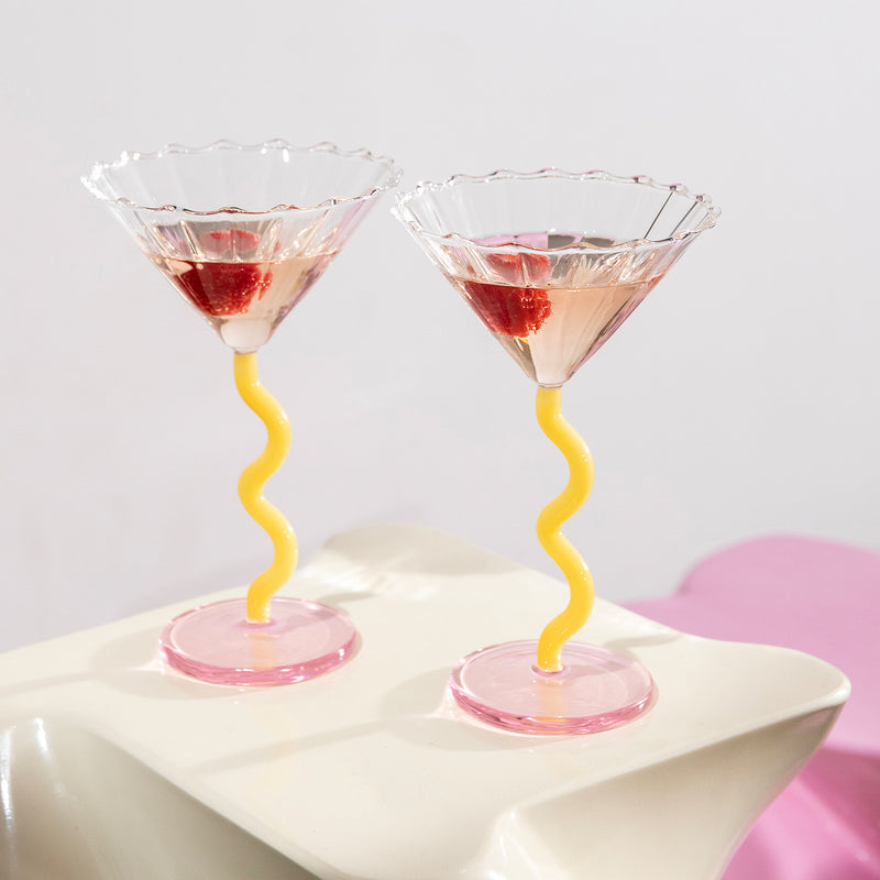 &amp;klevering - Coupe Curve Cocktailglas