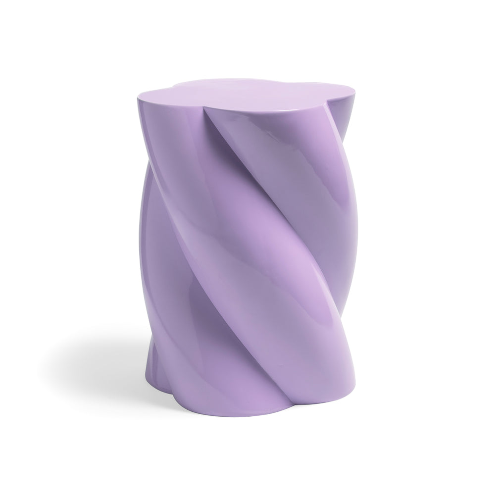&amp;klevering - Marshmallow Beistelltisch | 40 x Ø 29 cm / lila