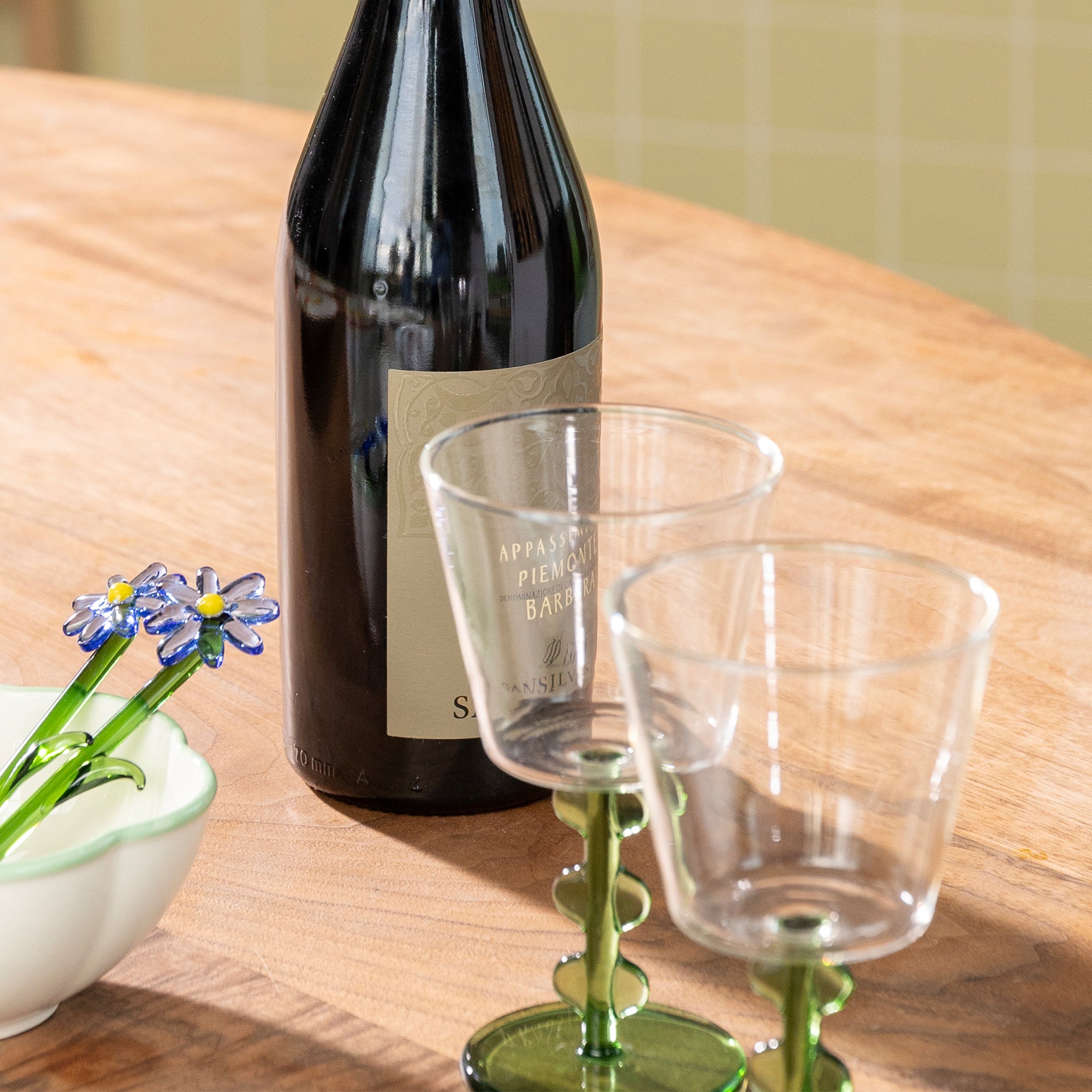 &amp;klevering - Petal Weinglas | 
