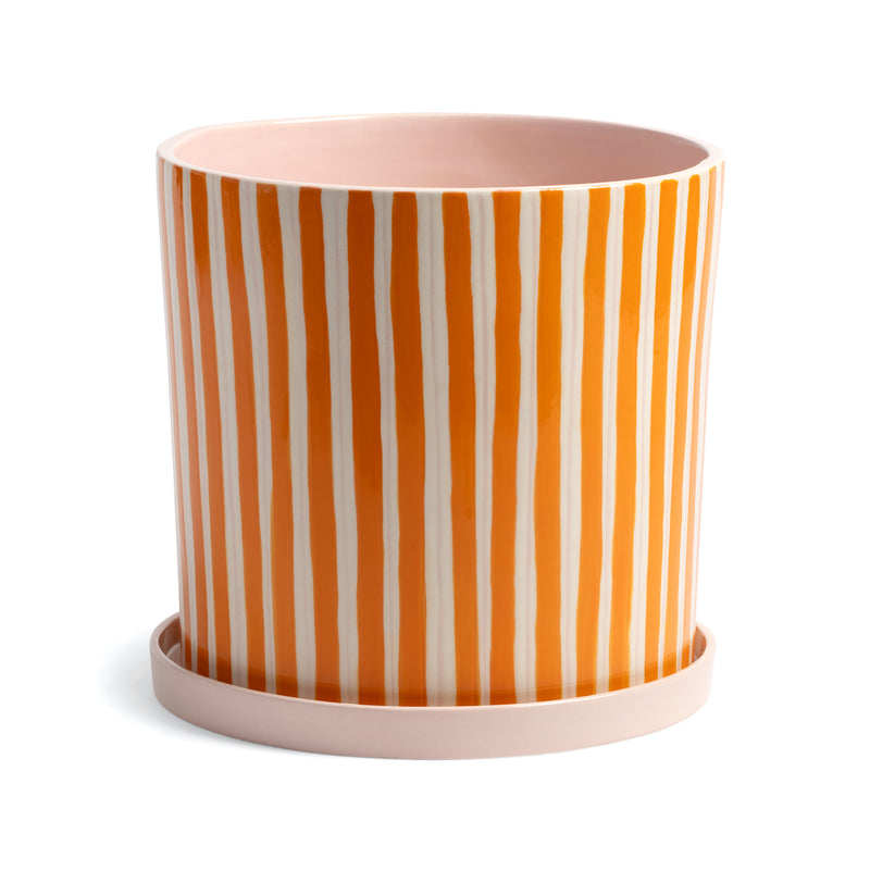 &amp;klevering - Ray Blumentopf | orange/rose/white