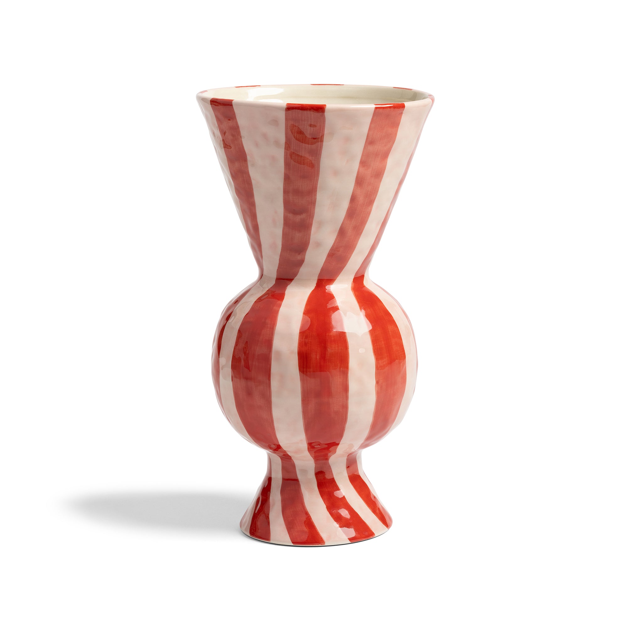 &amp;klevering - Rhombic Vase | rot