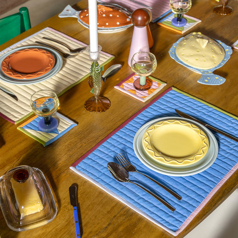 &amp;klevering - Stitch Glasuntersetzer
