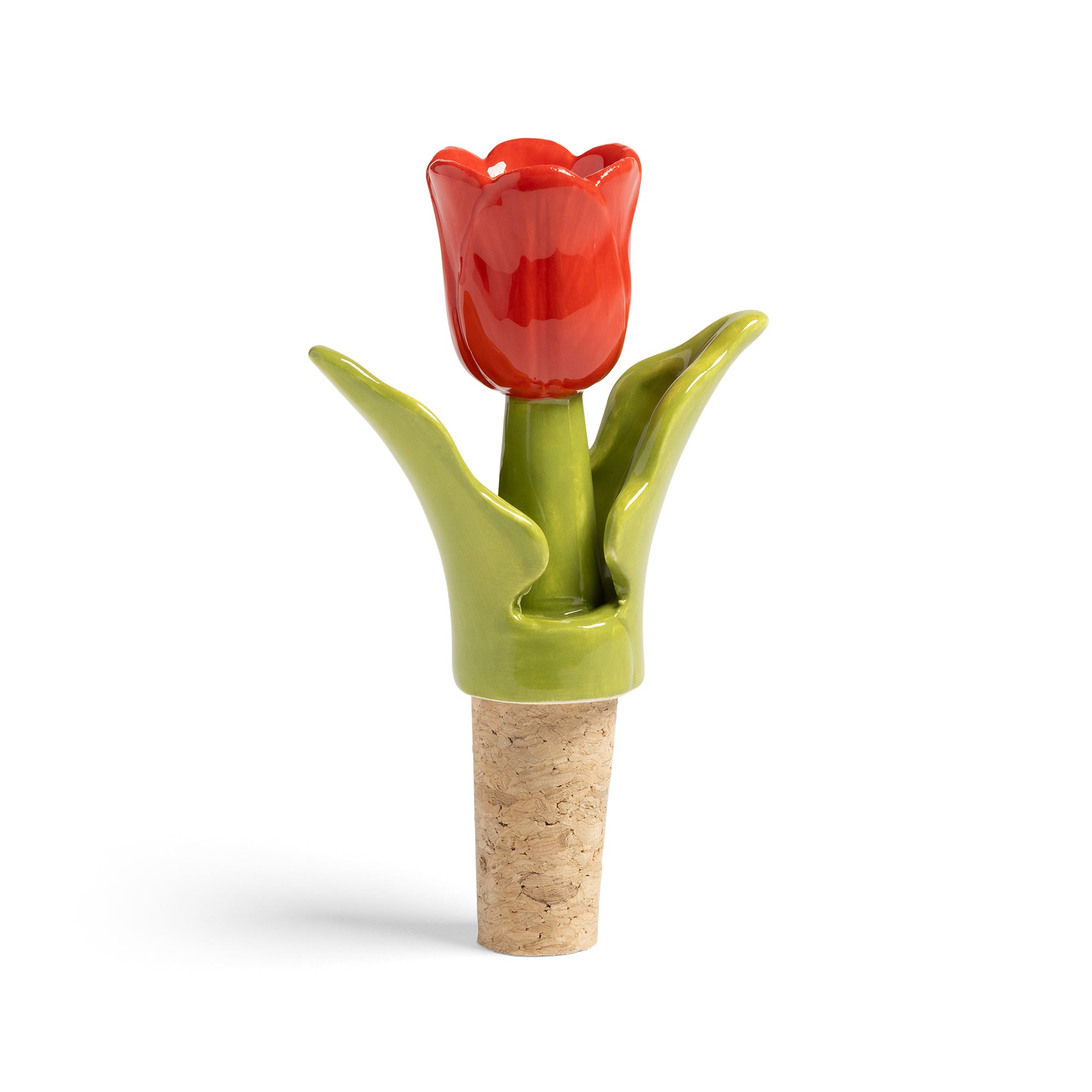 &amp;klevering - Tulip Flaschenverschluss | rot