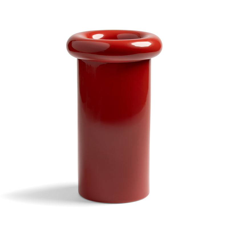 &amp;klevering - Turban Vase | burgundy