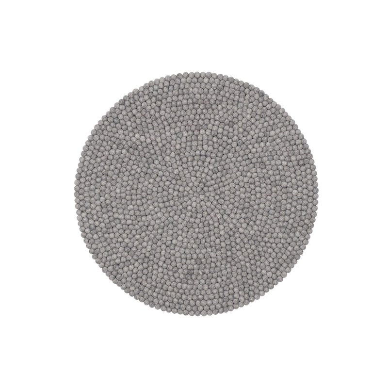 myfelt - Carl Filzkugelteppich rund | Ø 90 cm