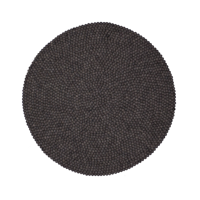 myfelt - Hugo Filzkugelteppich rund | Ø 140 cm