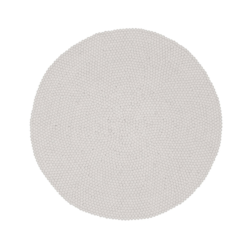 myfelt - Linéa Filzkugelteppich rund | Ø 140 cm