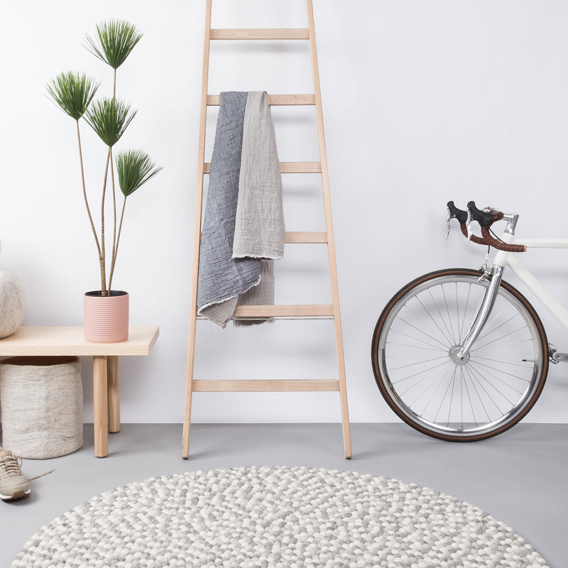 myfelt - Hella Filzkugelteppich rund