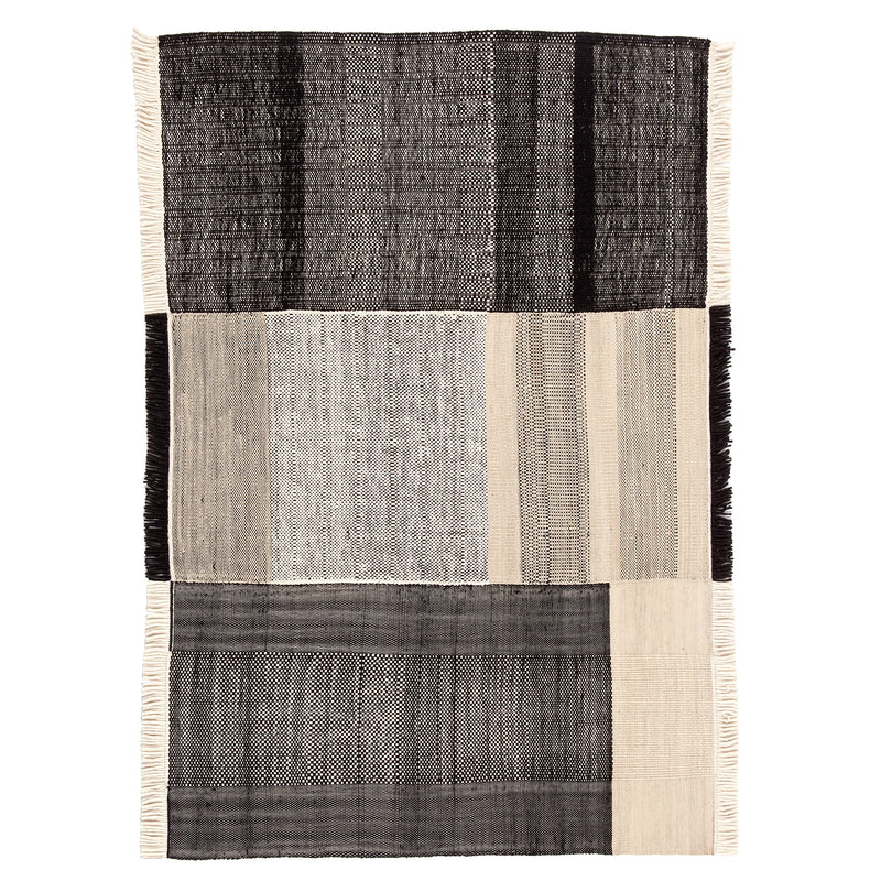 nanimarquina - Tres Outdoor-Teppich | 200 x 300 cm / schwarz
