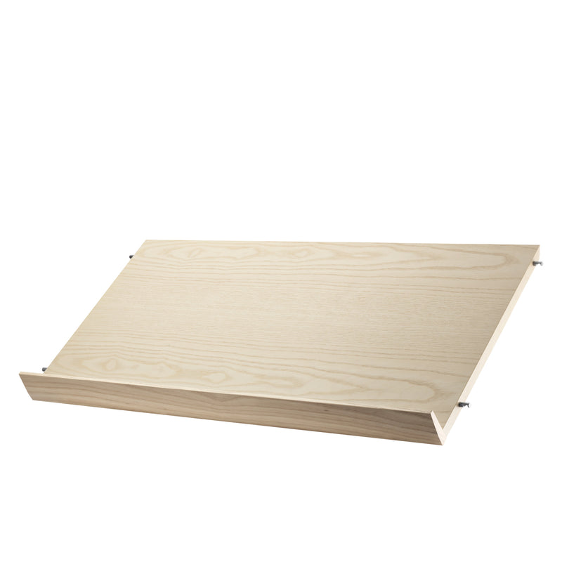 String - Magazin-Ablage (Holz) | 78 x 30 cm / Esche