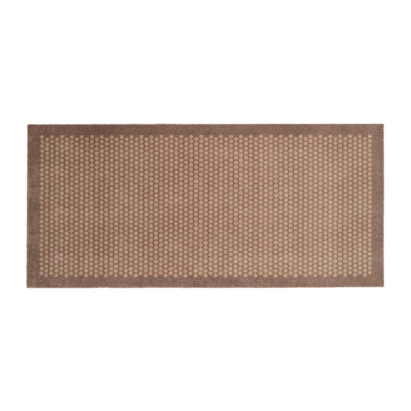 tica copenhagen - Dot Fußmatte | 90 x 200 cm / sand/beige