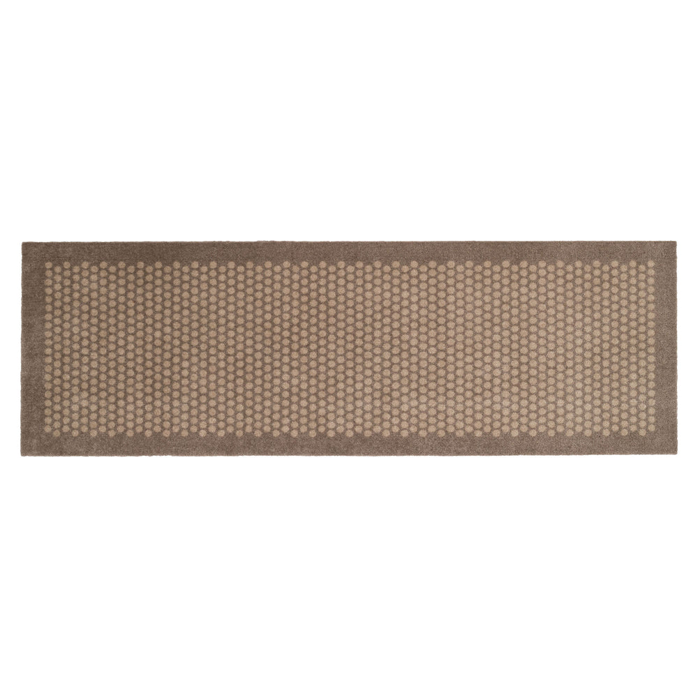 tica copenhagen - Dot Fußmatte | 67 x 200 cm / sand/beige