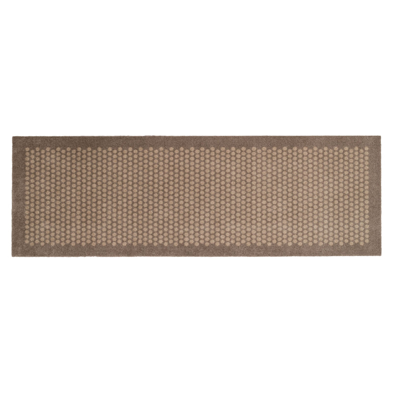 tica copenhagen - Dot Fußmatte | 67 x 200 cm / sand/beige
