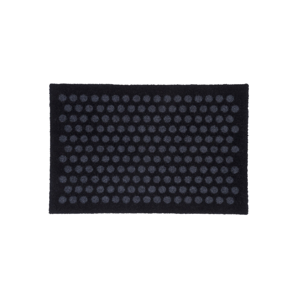 tica copenhagen - Dot Fußmatte | 40 x 60 cm / schwarz/grau