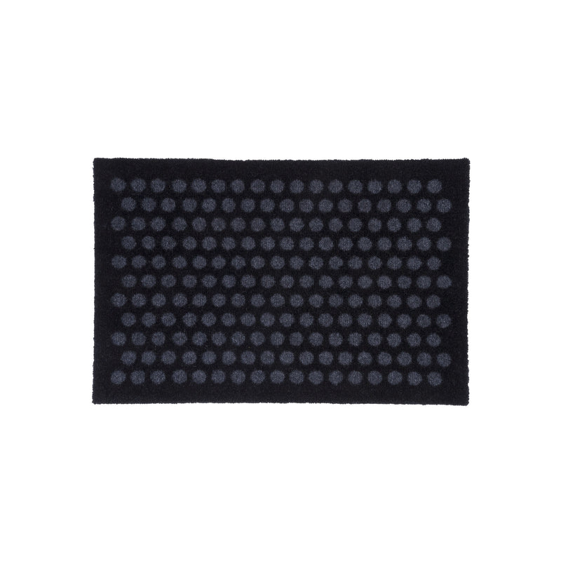 tica copenhagen - Dot Fußmatte | 40 x 60 cm / schwarz/grau