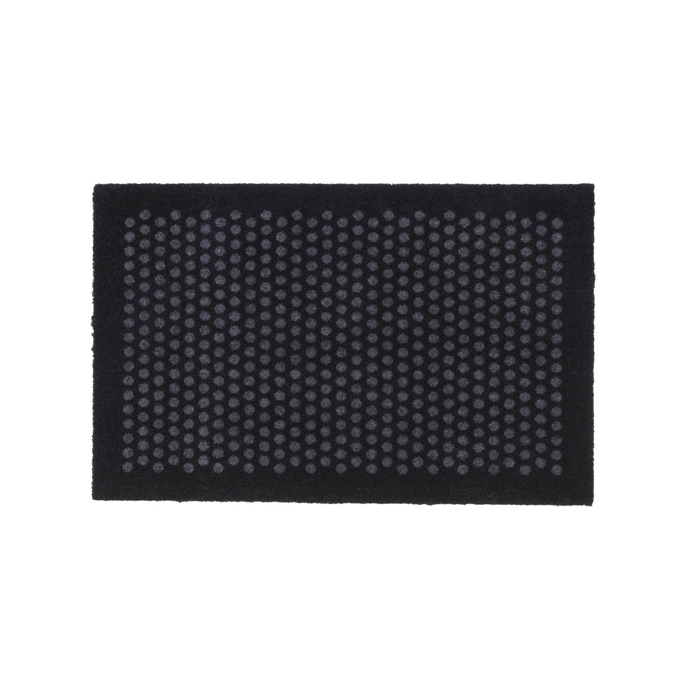 tica copenhagen - Dot Fußmatte | 60 x 90 cm / schwarz/grau