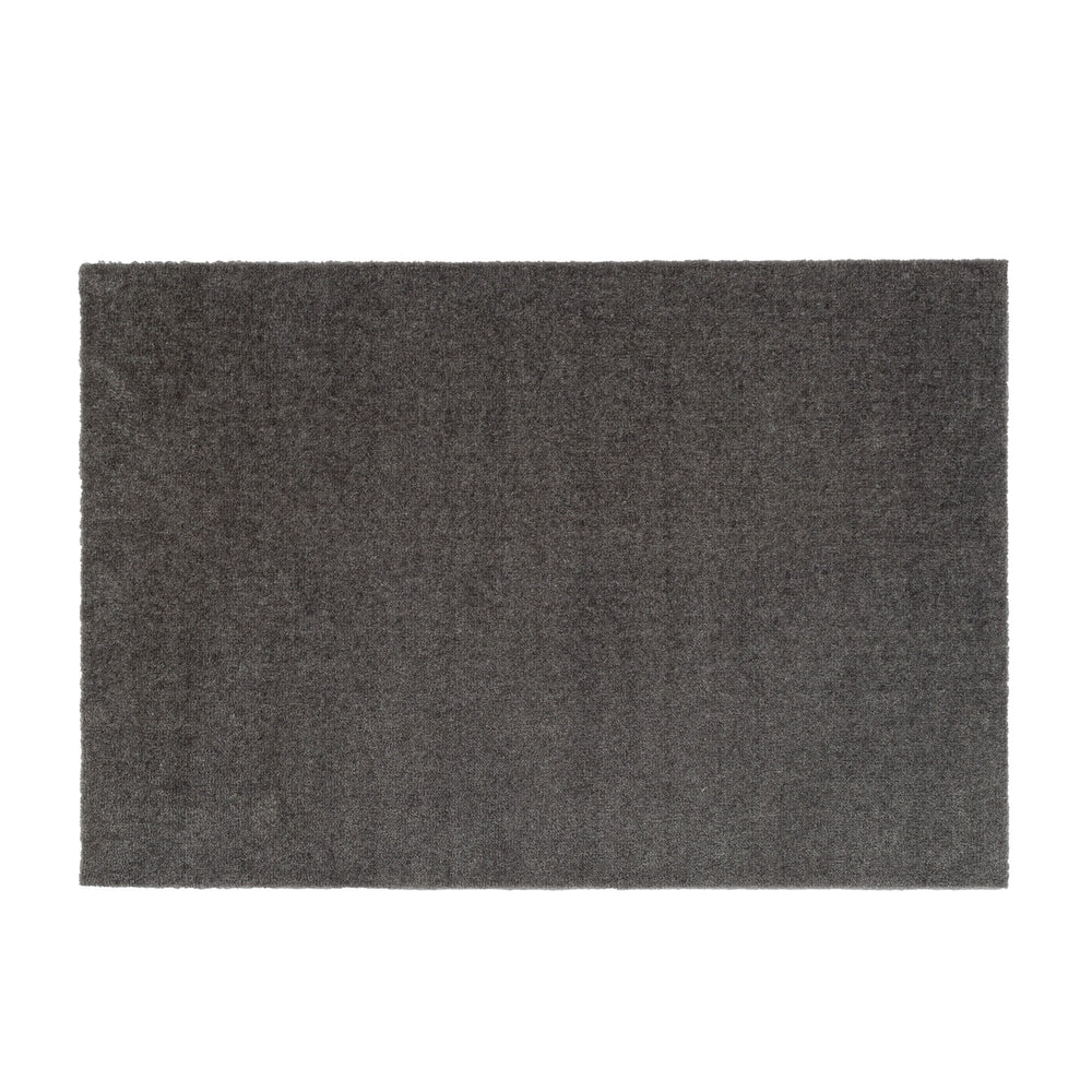 tica copenhagen - Fußmatte Unicolor | 60 x 90 cm / stahlgrau