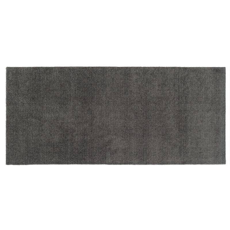 tica copenhagen - Fußmatte Unicolor | 67 x 150 cm / stahlgrau