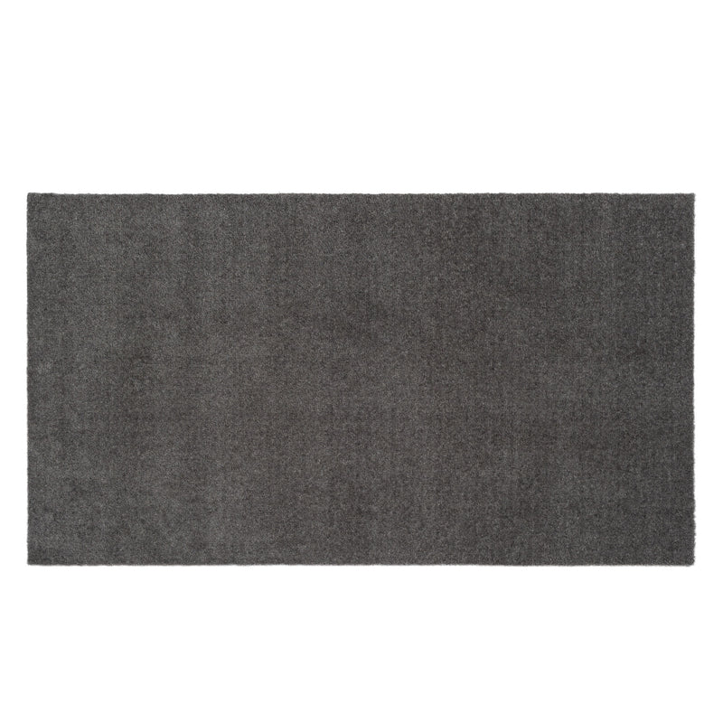 tica copenhagen - Fußmatte Unicolor | 67 x 120 cm / stahlgrau