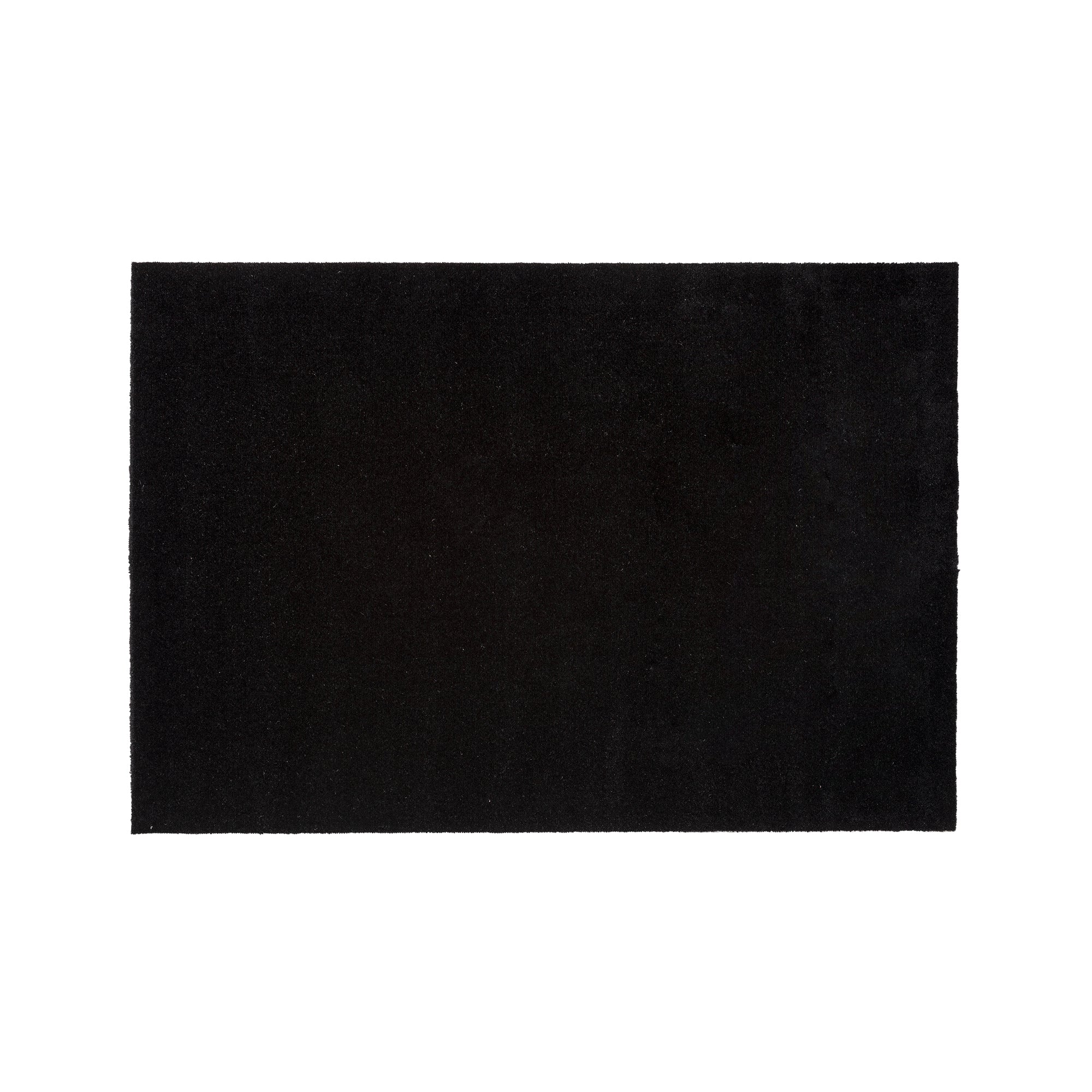 tica copenhagen - Fußmatte Unicolor | 90 x 130 cm / schwarz