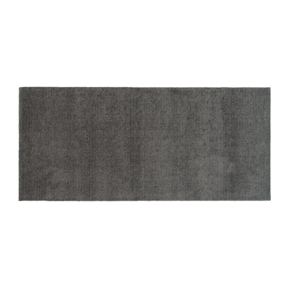 tica copenhagen - Fußmatte Unicolor | 90 x 200 cm / stahlgrau